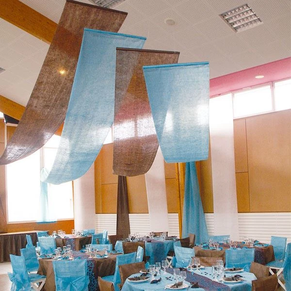 Decoración Tela Azul (12m) 1 Decoración Tela Azul (12m)