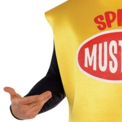 Disfraz Bote De Mostaza (Talla 46-48) -Tienda De Artículos Para Fiestas 0015288 disfraz bote de mostaza talla 46 48