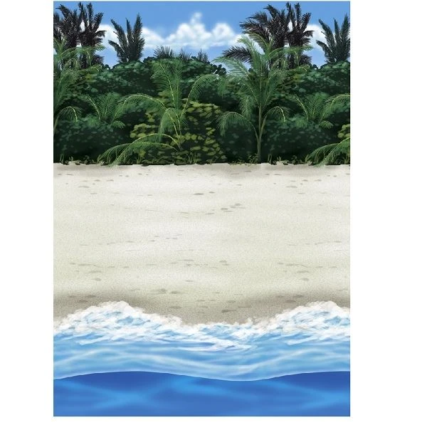 Fondo Pared Playa Paradisíaca (12m) 2 Fondo Pared Playa Paradisíaca (12m) - Imagen 2