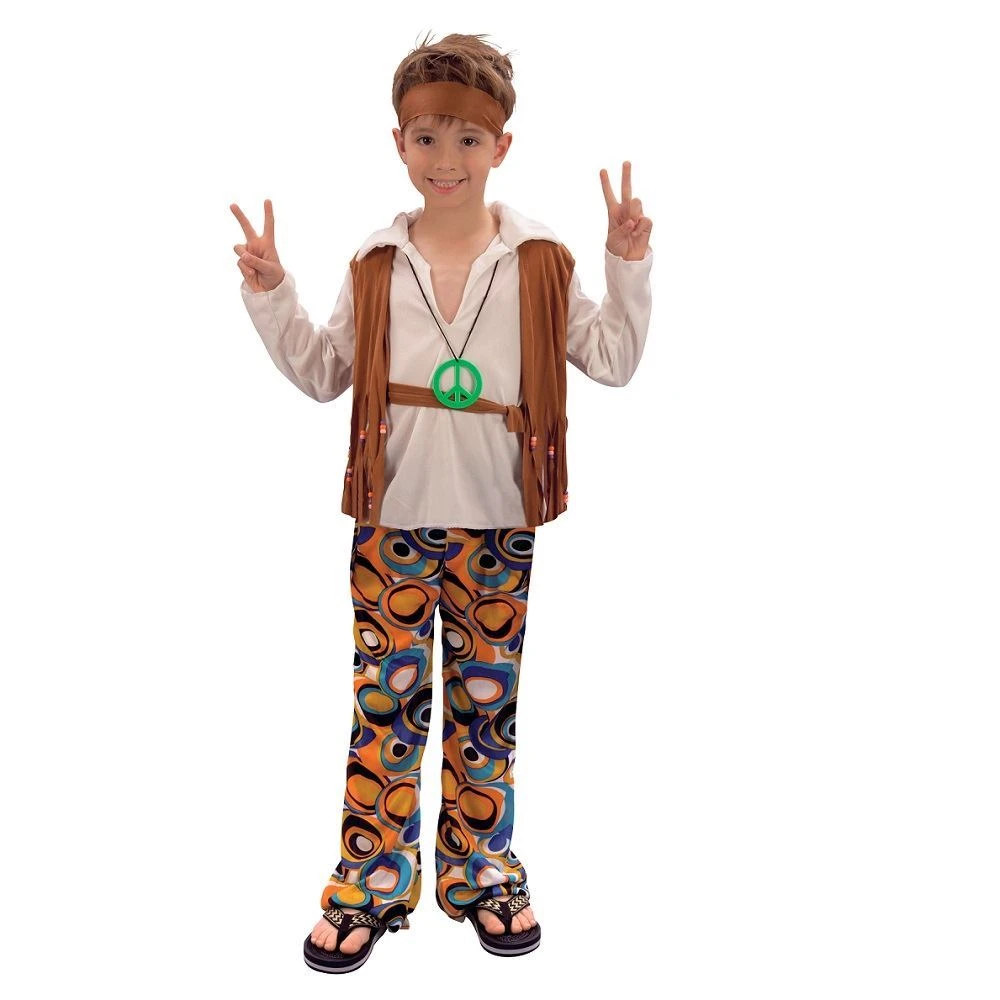 Disfraz Hippie Niño (Talla L) 1 Disfraz Hippie Niño (Talla L)