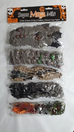 Bichos De Plástico Para Halloween (100)