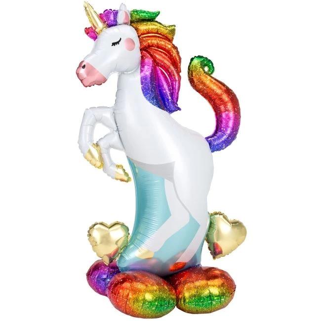 Globo Unicornio Con Base Sin Helio (139cm) 1 Globo Unicornio Con Base Sin Helio (139cm)