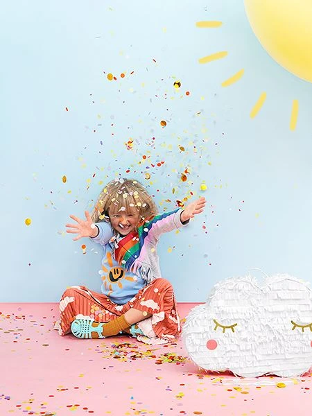 Piñata De Nube 3D Cartón (50cm) 5 Piñata De Nube 3D Cartón (50cm) - Imagen 5