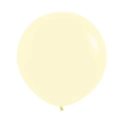 Globos Amarillo Pastel 92cm Sempertex R36-620 (10)