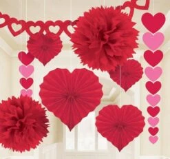 Kit De Decoraciones De Papel De San Valentín
