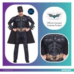 Disfraz Batman Deluxe Adulto (Talla L) -Tienda De Artículos Para Fiestas 0039804 disfraz batman deluxe adulto talla l