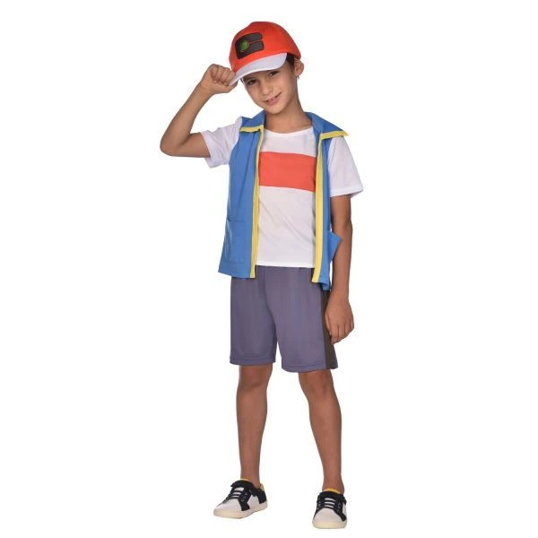 Disfraz De Pokémon Ash Ketchum (6-8 Años) 5 Disfraz De Pokémon Ash Ketchum (6-8 Años) - Imagen 5