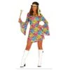 Disfraz Hippie Flower Power (Talla 42-44)