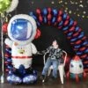 Globo Astronauta Con Base Sin Helio (144cm)