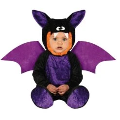 Disfraz Bebé Murciélago Body Morado (18-24 Meses)