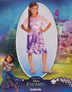 Disfraz Isabela De Encanto De Disney (3-4 Años)