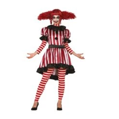 Disfraz Payaso Asesino Mujer (Talla 42-44)