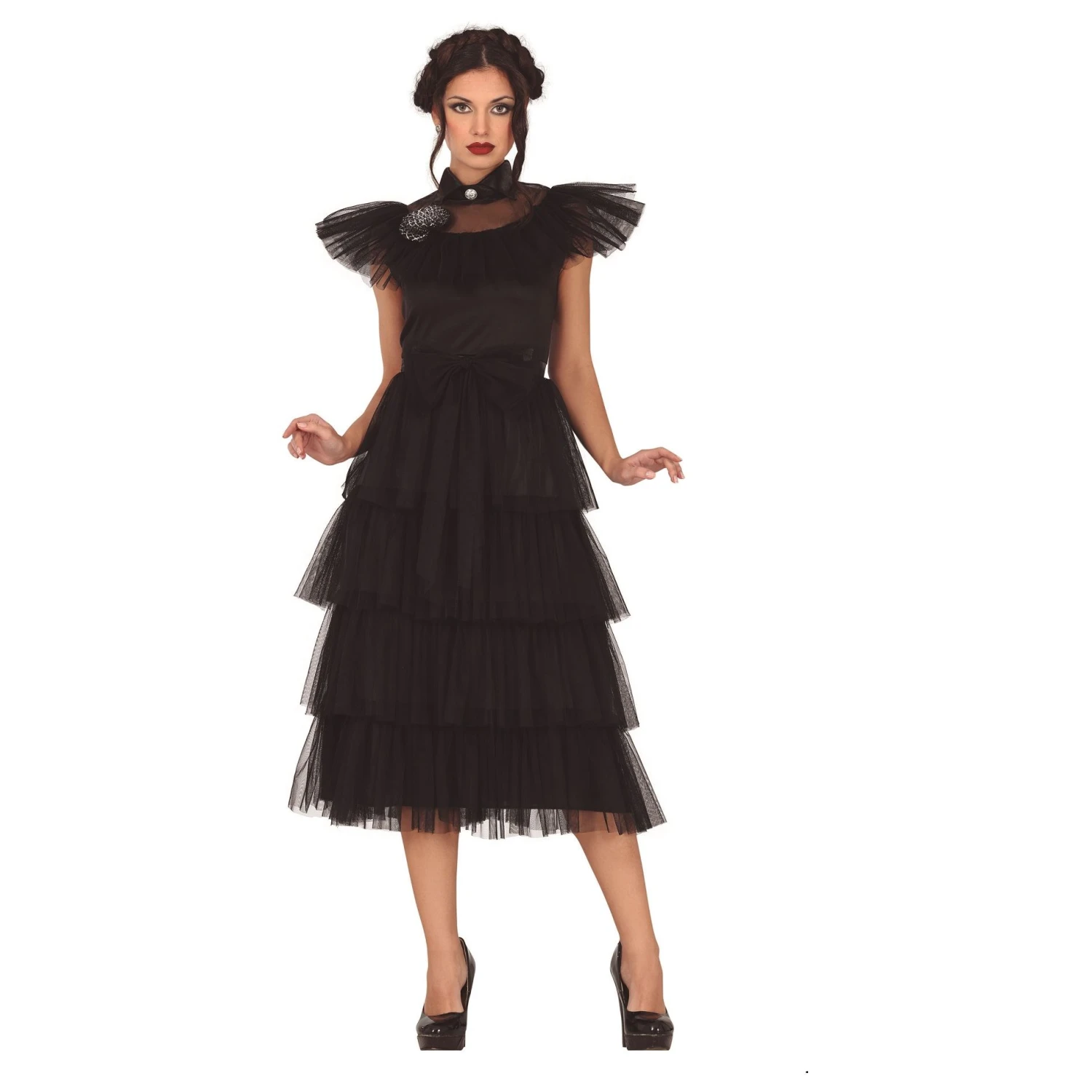 Disfraz Miércoles Wednesday Addams Baile (Talla M) 2 Disfraz Miércoles Wednesday Addams Baile (Talla M) - Imagen 2